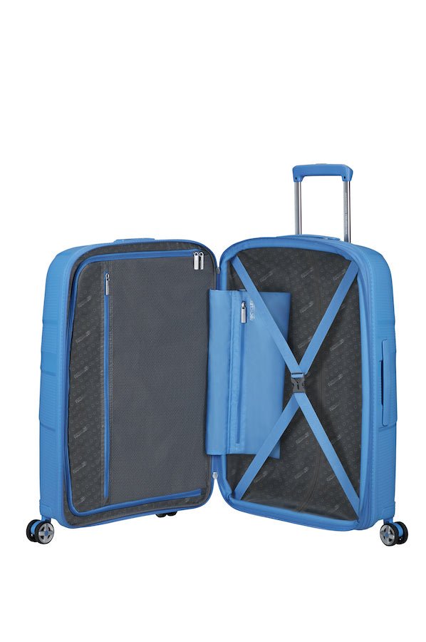 American Tourister Starvibe Expandable 67cm Medium Spinner | Tranquil Blue - KaryKase