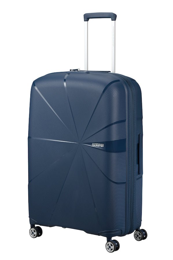 American Tourister Starvibe Expandable 77cm Large Spinner | Navy - KaryKase