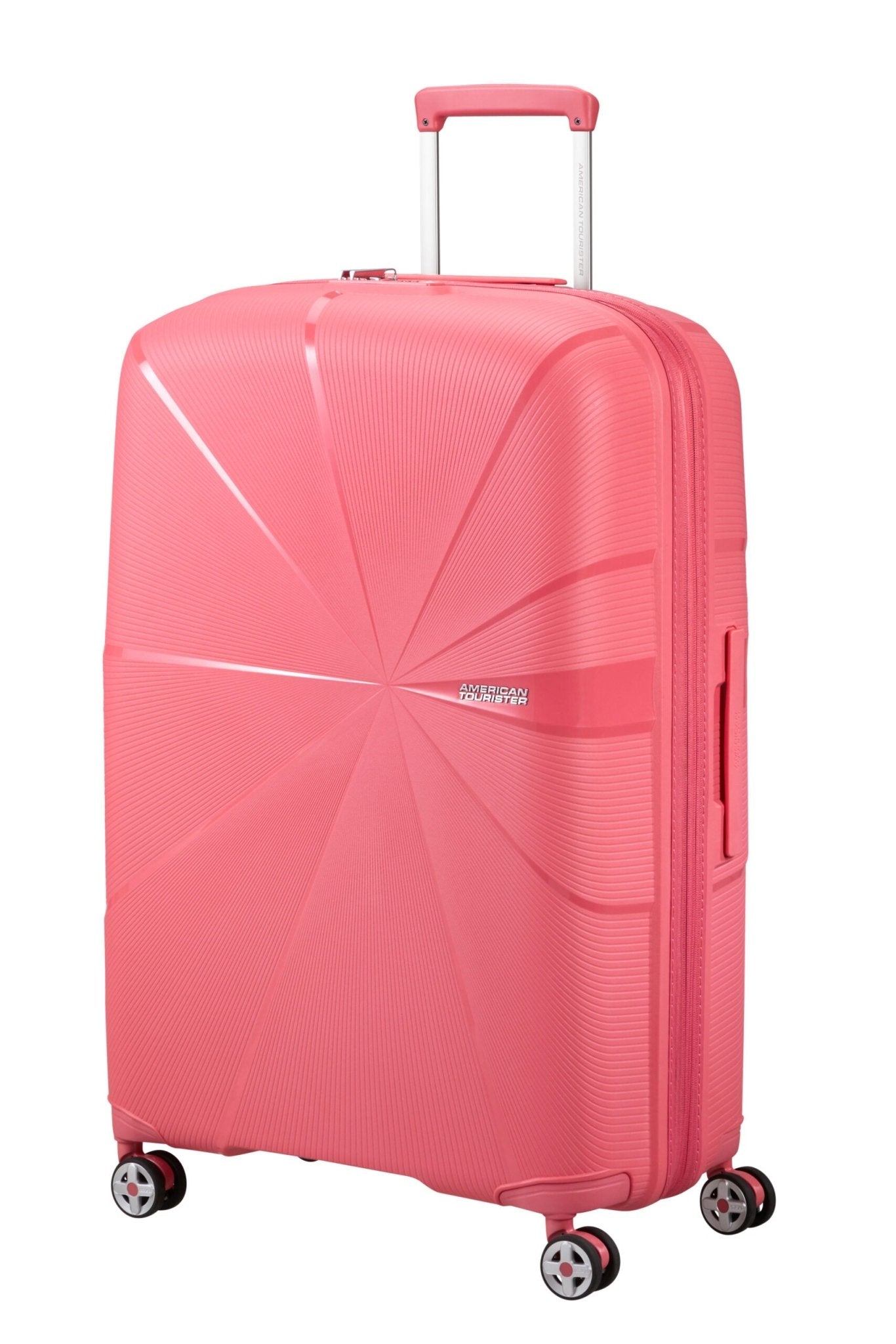 American Tourister Starvibe Expandable 77cm Large Spinner | Sun Kissed Coral - KaryKase