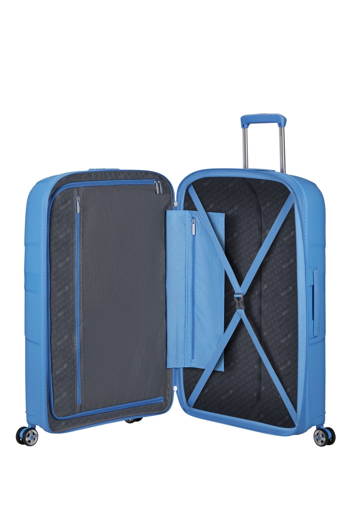 American Tourister Starvibe Expandable 77cm Large Spinner | Tranquil Blue - KaryKase