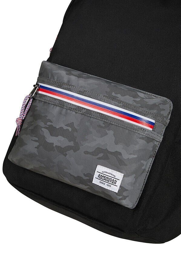 American Tourister UpBeat Backpack Zip | Camo Black - KaryKase