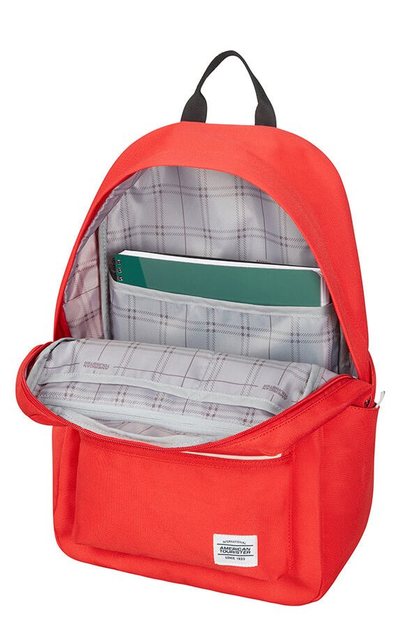 American Tourister UpBeat Backpack Zip | Red - KaryKase
