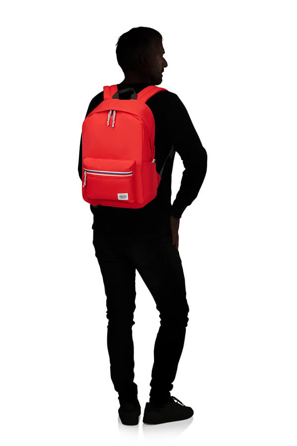 American Tourister UpBeat Backpack Zip | Red - KaryKase