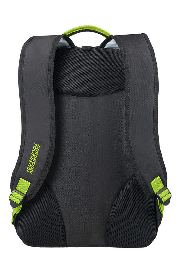 American Tourister Urban Groove 4 Laptop Backpack - 15.6" | Black/Lime - KaryKase