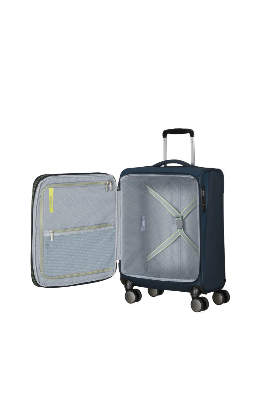 American Tourister Wanderlite Spinner Expandable 55cm - KaryKase
