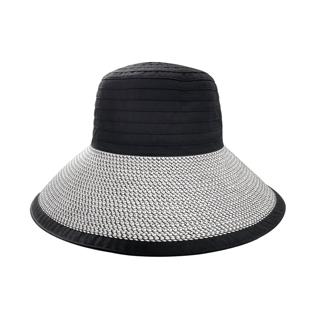 Emthunzini Hats Audrey Classic Bucket Hat - Black & White