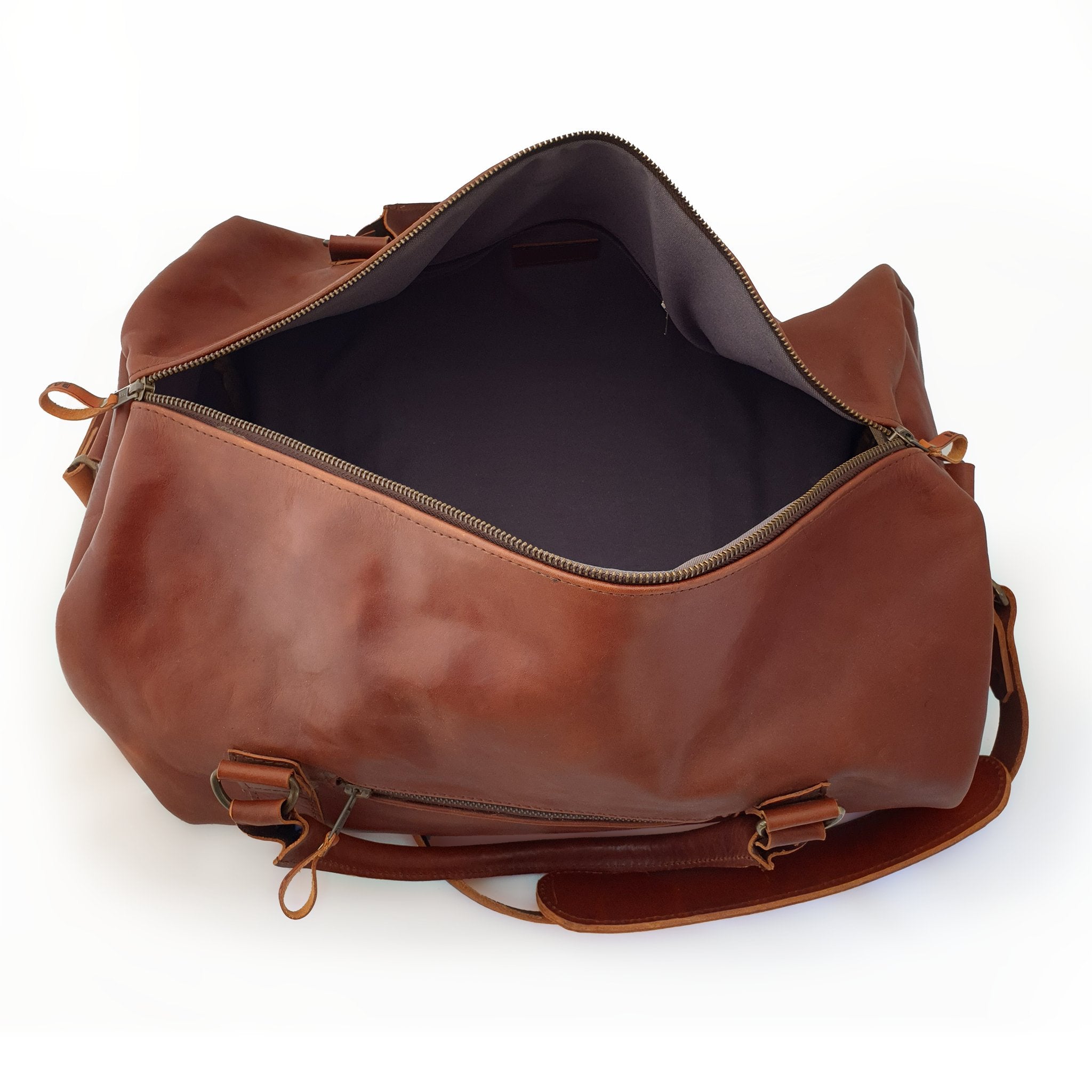 Bark And Mill Barrel bag | Chocolate - KaryKase
