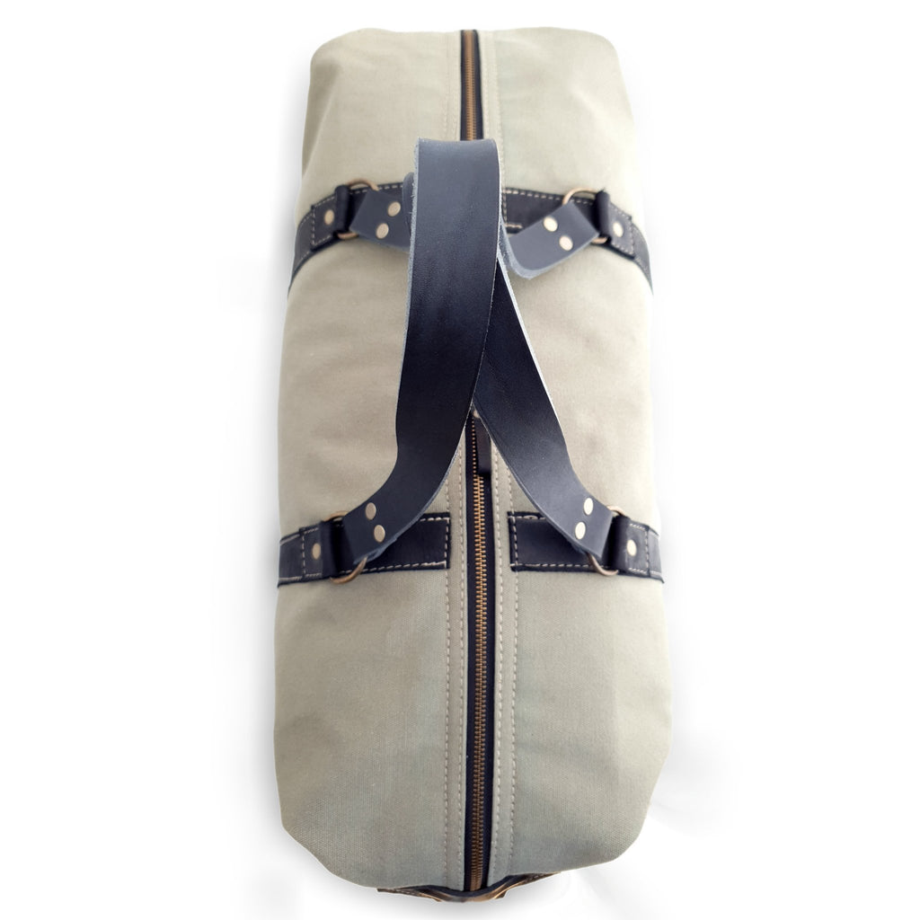 Bark And Mill Canvas Travel Bag | Olive - KaryKase