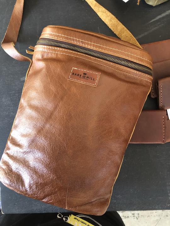 Bark And Mill Leather Wine Cooler - KaryKase