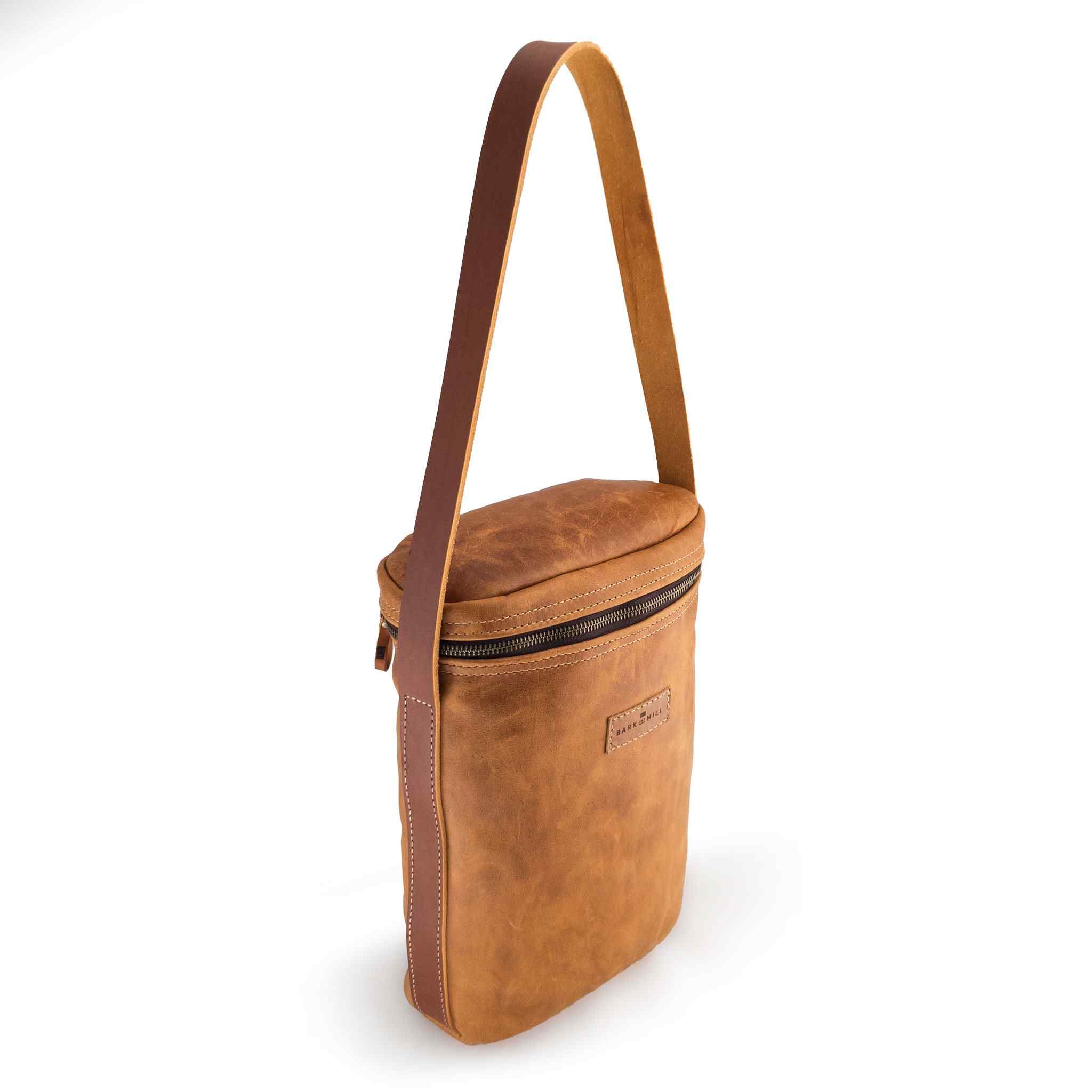 Bark And Mill Leather Wine Cooler - KaryKase