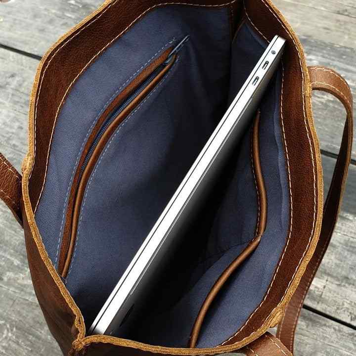 Bark And Mill Tijen Everyday Shoulder Bag | Chocolate - KaryKase