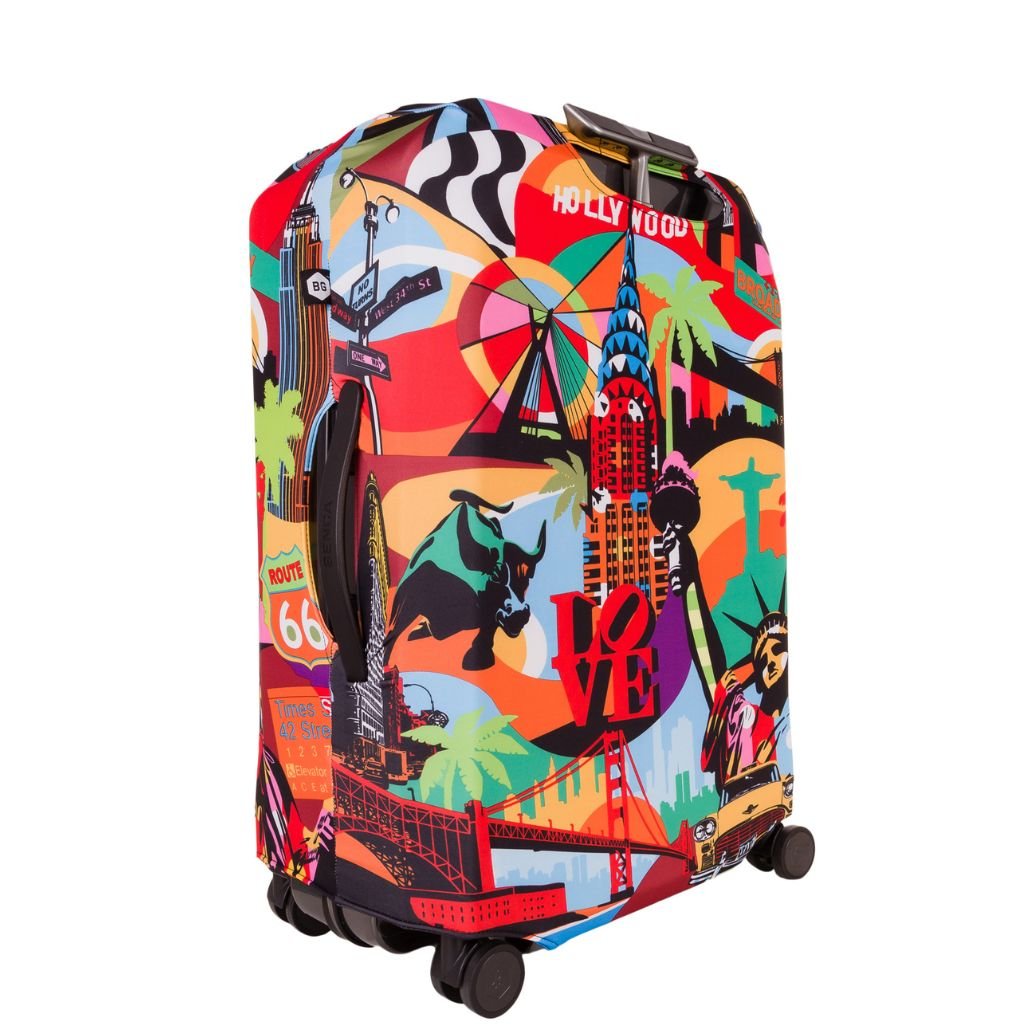 BG Berlin Luggage Hug Cover | American Way - KaryKase