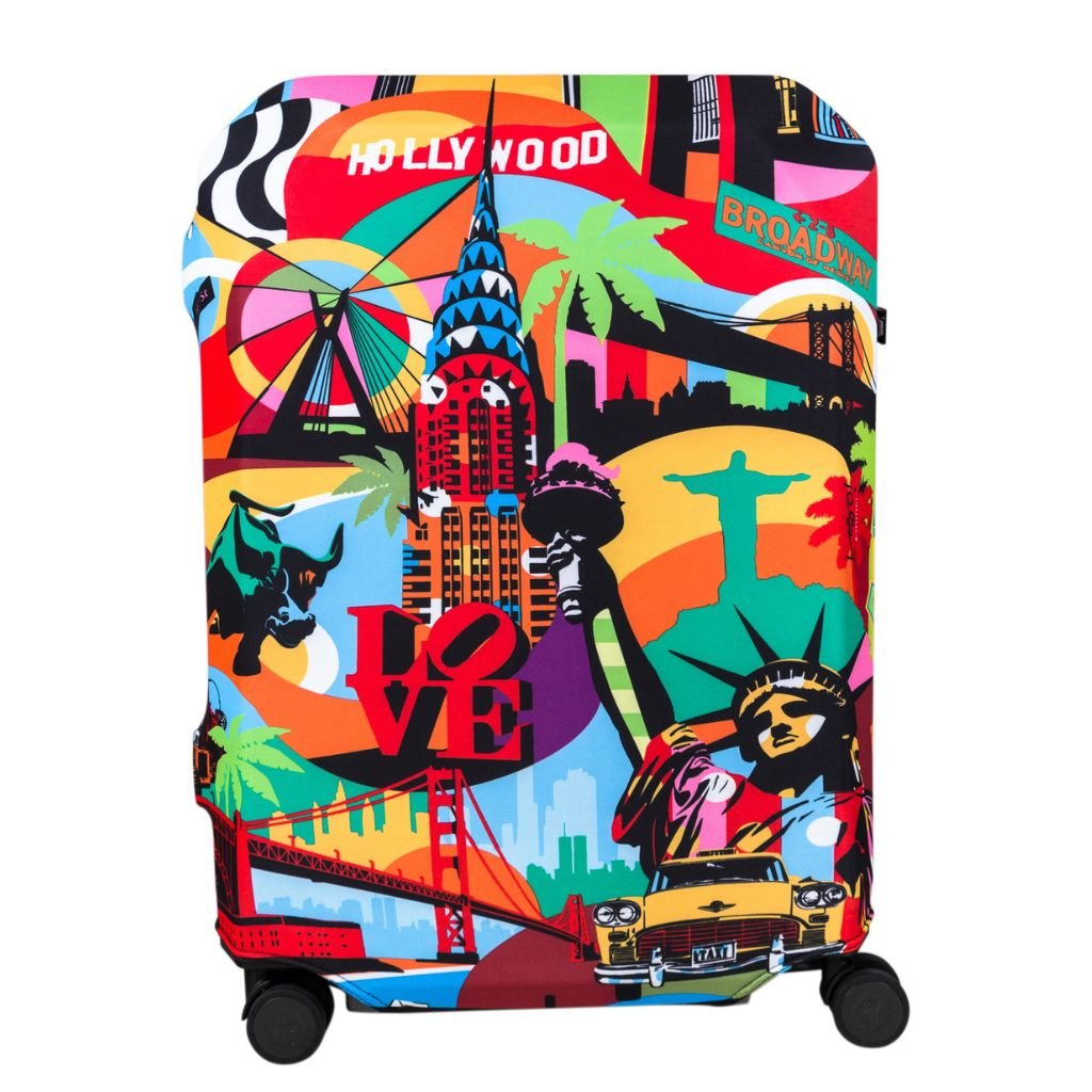 BG Berlin Luggage Hug Cover | American Way - KaryKase