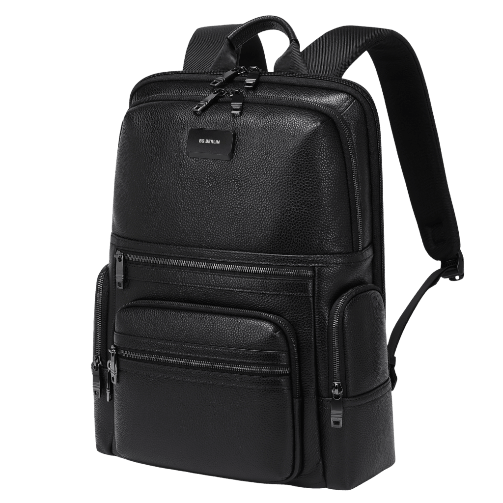 BG Berlin Nexus CEO Leather Laptop Backpack - KaryKase