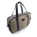 Bark & Mill Canvas Briefcase - Olive