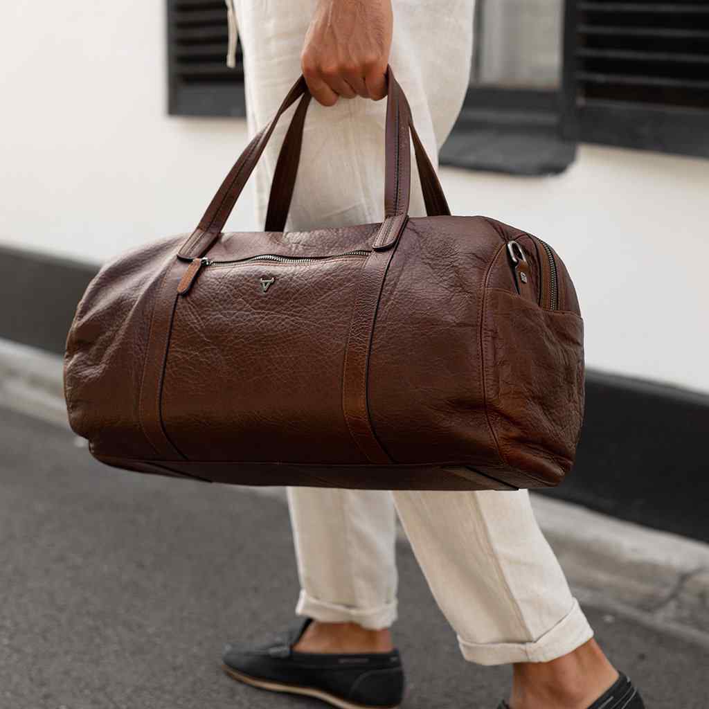 Brando Oryx Military Style Duffel | Brown - KaryKase