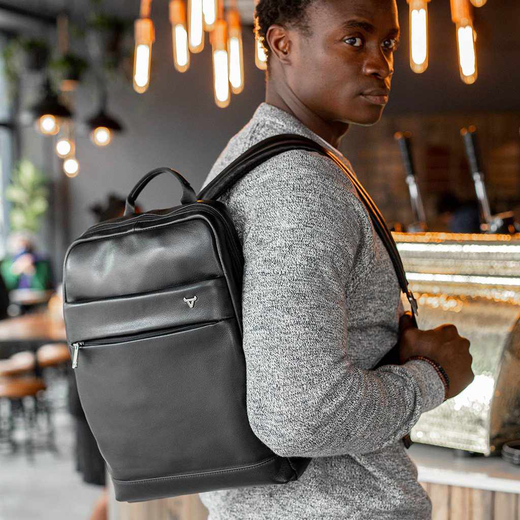 Brando Winchester 13" Slim Laptop Backpack | Brown - KaryKase