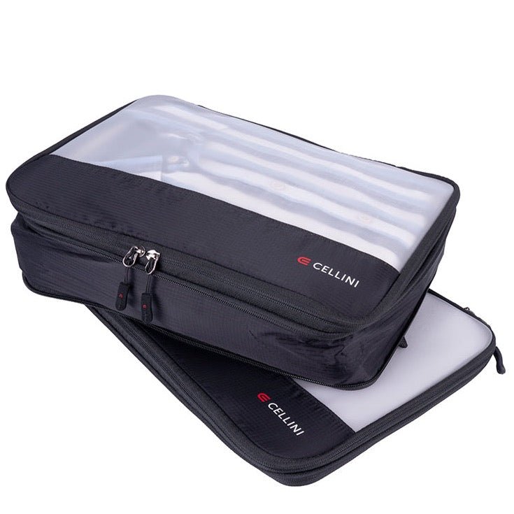 Cellini 2 Large Packing Cubes | Black - KaryKase