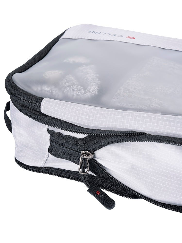 Cellini 2 Pack Packing Cubes; Large and Medium | White - KaryKase