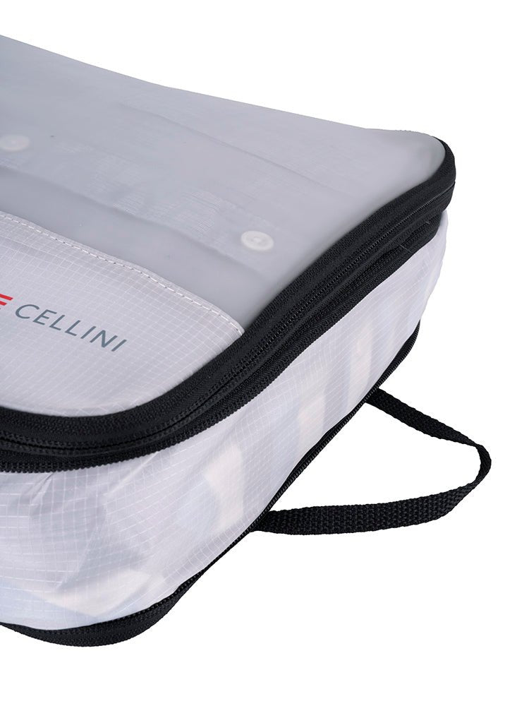 Cellini 2 Pack Packing Cubes; Large and Medium | White - KaryKase