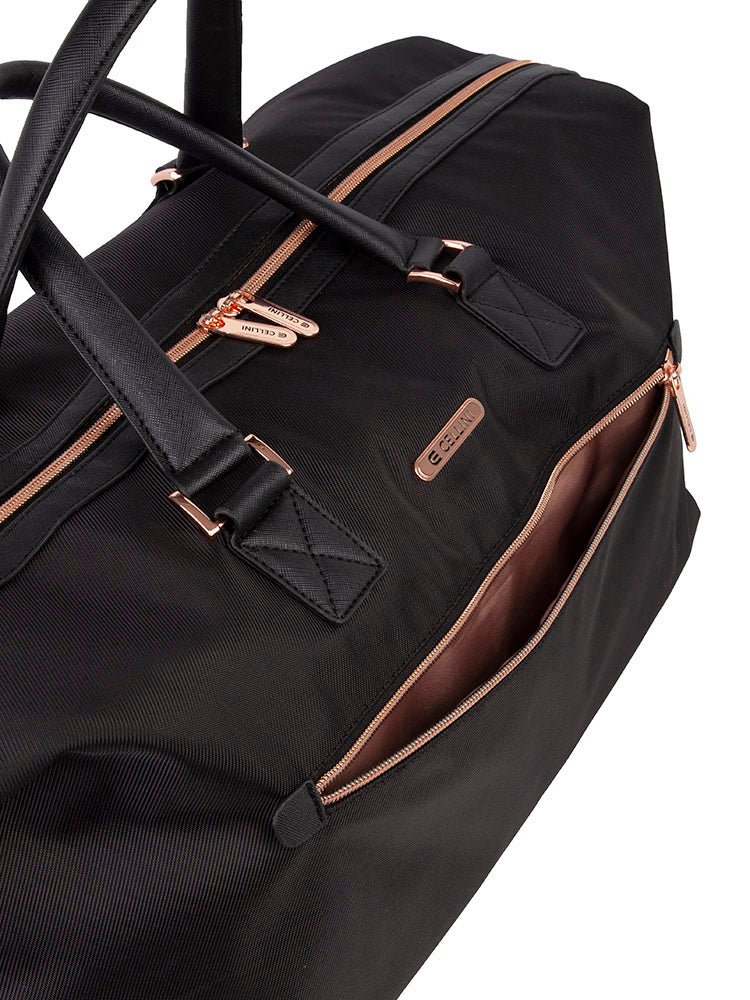 Cellini Allure Weekender Duffle Bag | Black - KaryKase