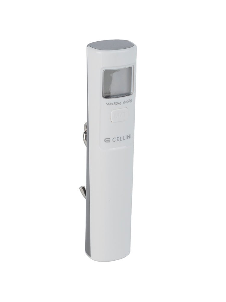 Cellini Battery Free Luggage Scale | White - KaryKase