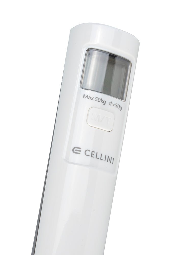 Cellini Battery Free Luggage Scale | White - KaryKase