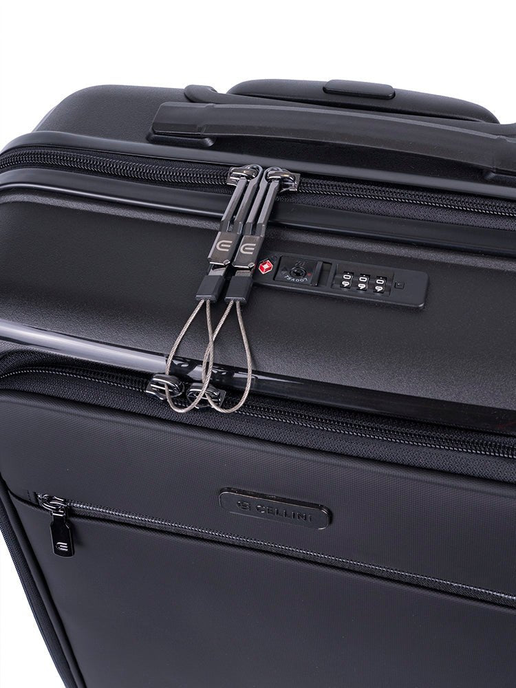 Cellini Bizlite Soft Front Business Carry - On Case | Black - KaryKase