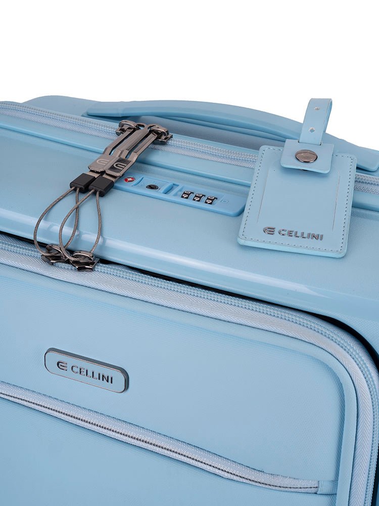 Cellini Bizlite Soft Front Business Carry - On Case | Blue - KaryKase