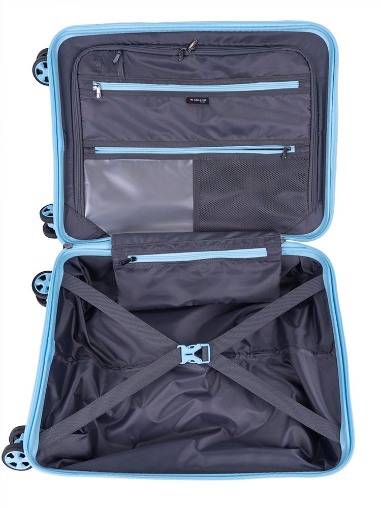 Cellini Bizlite Soft Front Business Carry - On Case | Blue - KaryKase