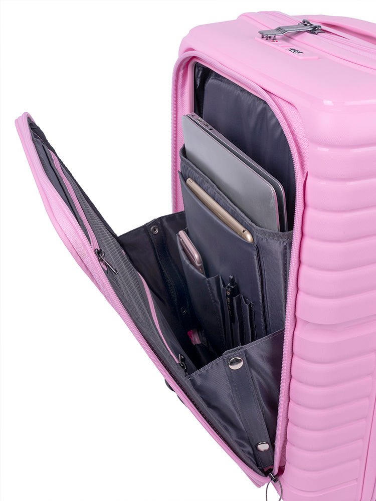 Cellini Bizlite Soft Front Business Carry - On Case | Pink - KaryKase