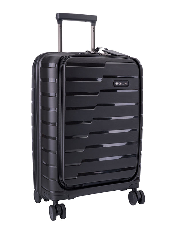 Cellini Microlite Trolley Carry On Business Case | Black