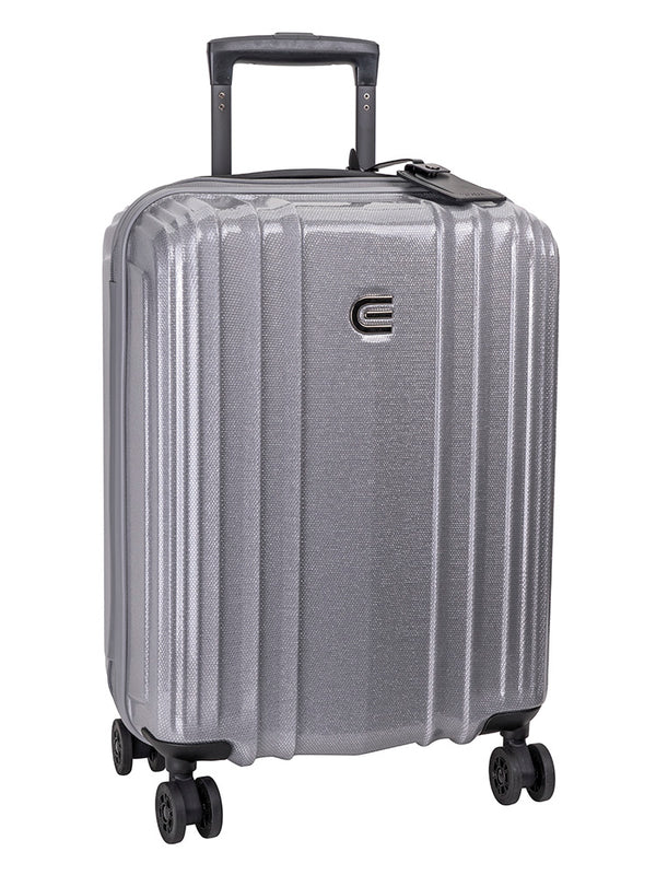 Cellini Compolite 55cm Carry-On Spinner | Silver - KaryKase