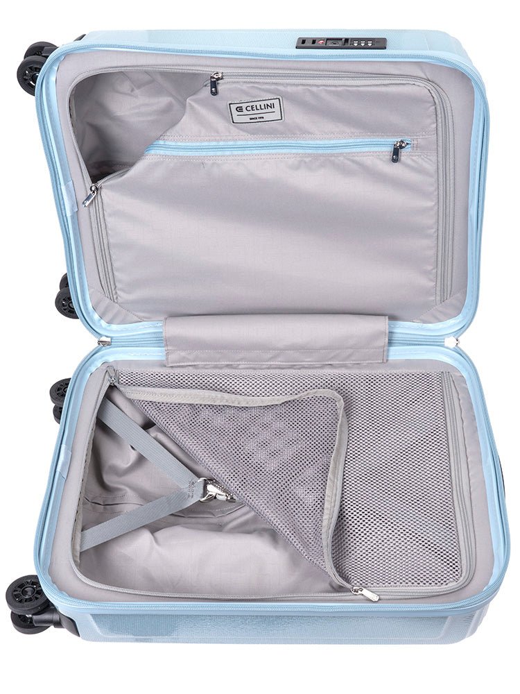 Cellini Compolite 55cm Carry - On Spinner | Blue - KaryKase