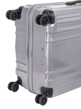 Cellini Compolite Large 4 Wheel Trolley Case | Silver - KaryKase