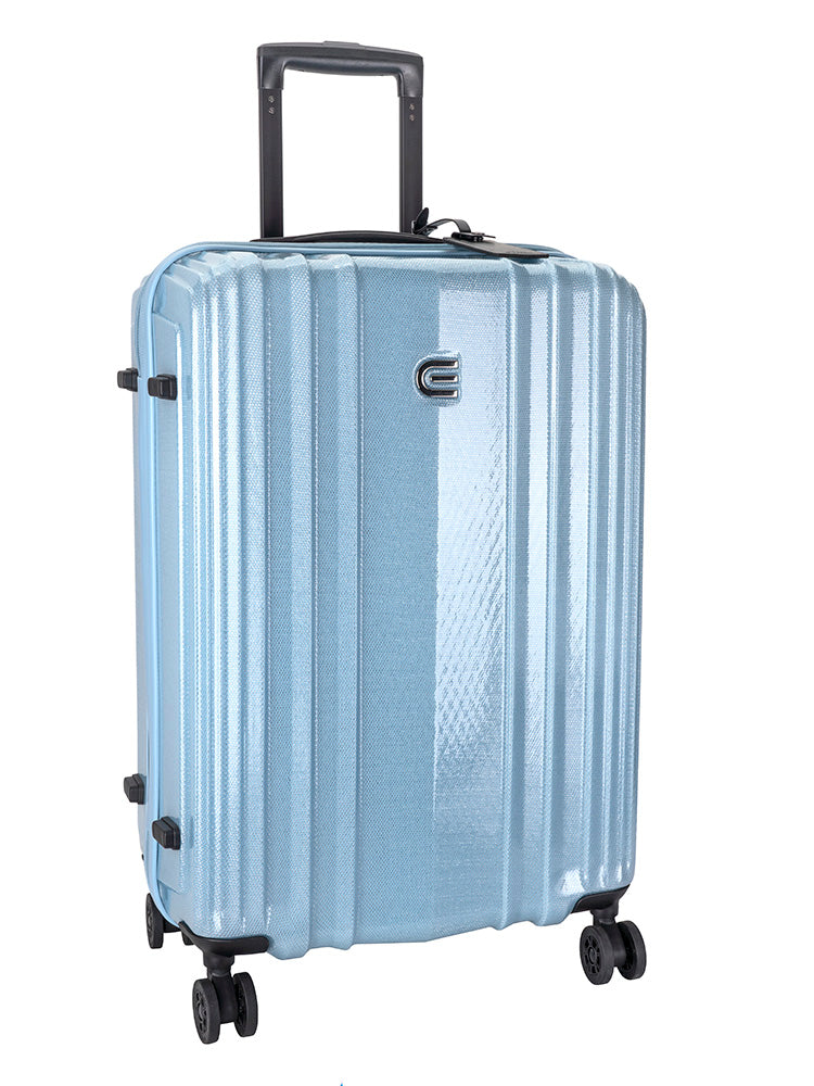 Cellini Compolite Medium 4 Wheel Trolley Case | Blue - KaryKase