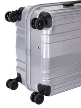 Cellini Compolite Medium 4 Wheel Trolley Case | Silver - KaryKase
