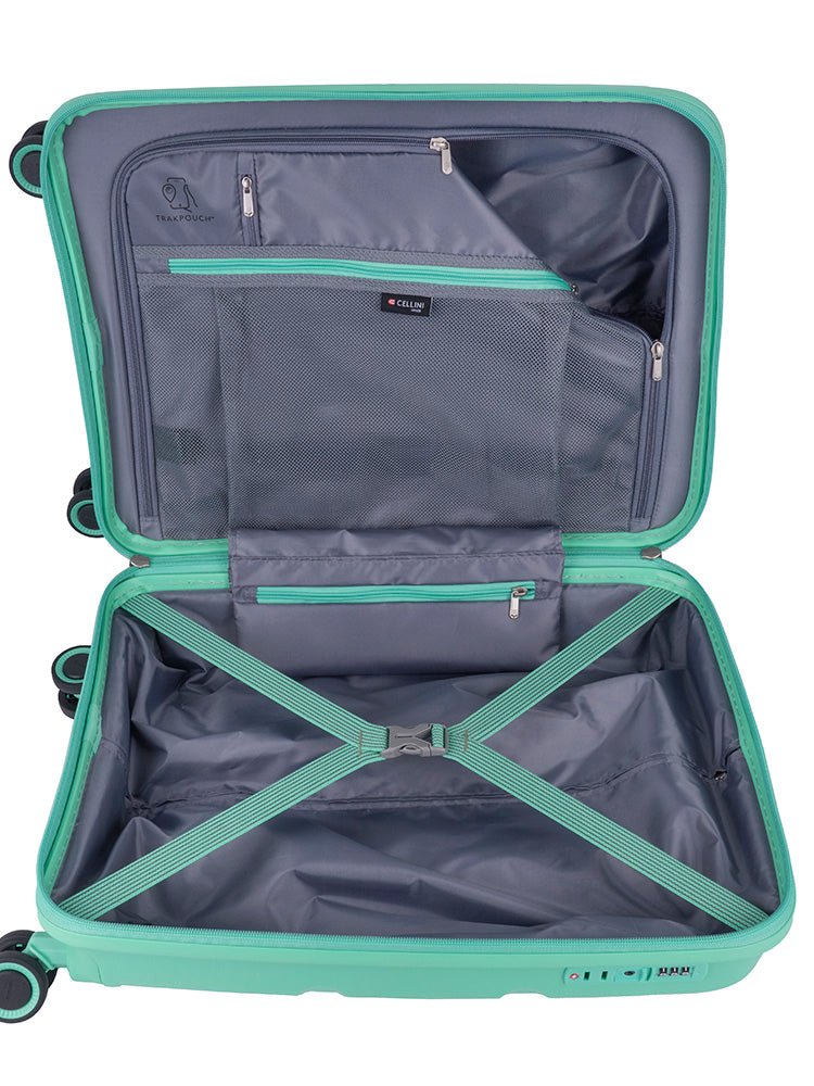 Cellini Cruze 55cm Carry - on Spinner | Green - KaryKase