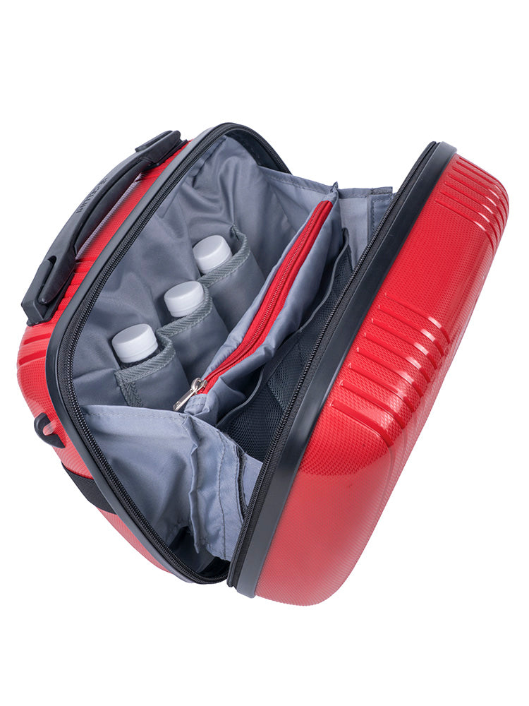 Cellini Flexilite Beauty Case | Red
