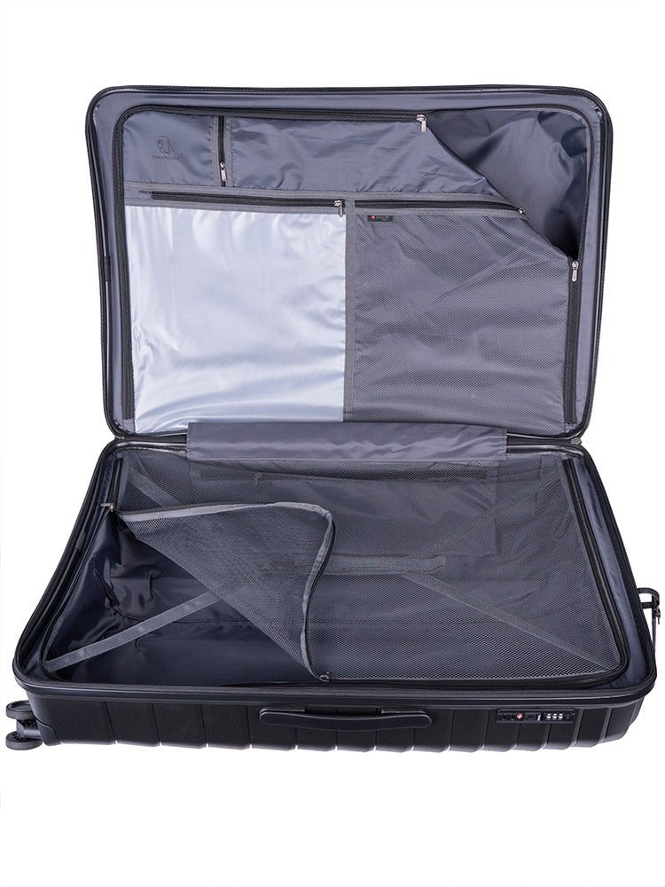 Cellini Grande Xtra Large 4 Wheel Trolley Case | Black - KaryKase