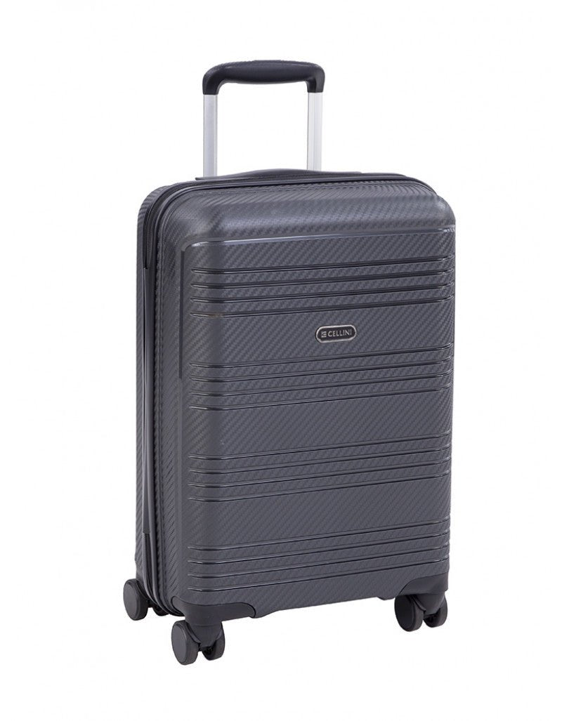 Cellini La Strella 53cm Carry - on Trolley | Black - KaryKase