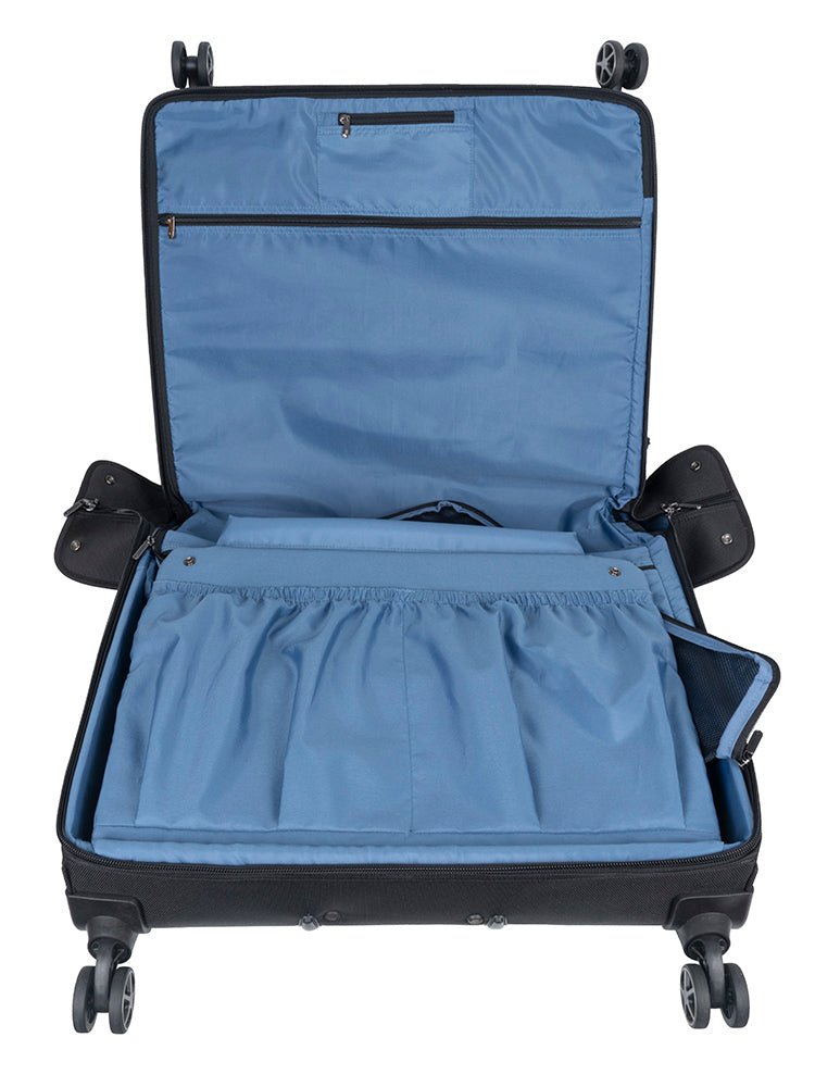 Cellini MegaPak Business Trolley Garment Bag | Black - KaryKase