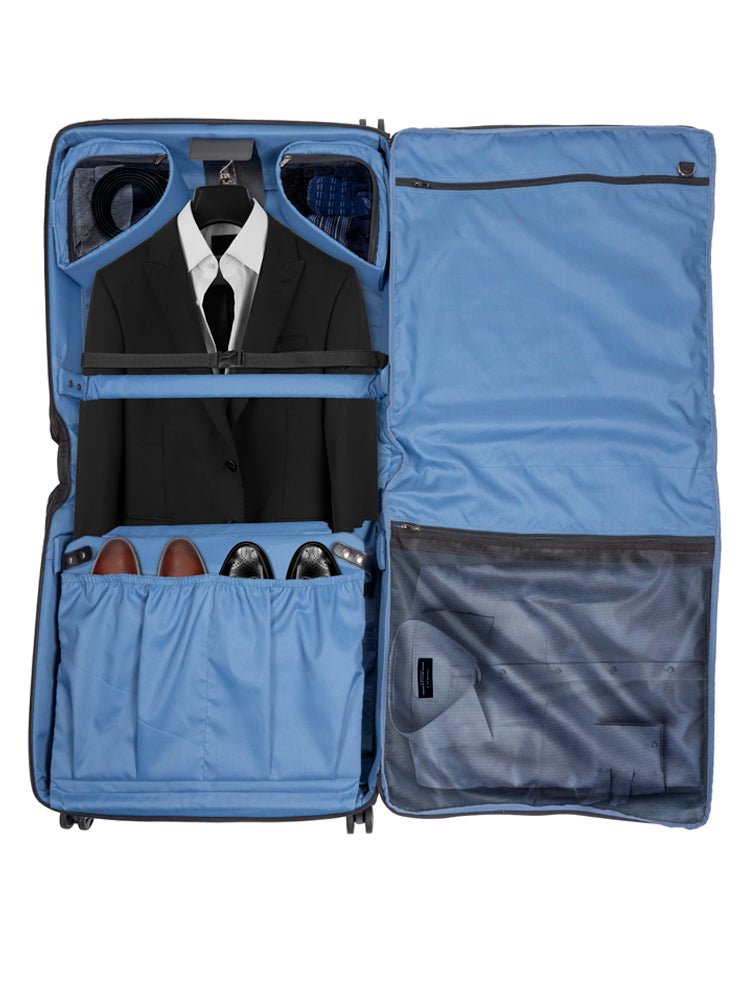 Cellini MegaPak Business Trolley Garment Bag | Black - KaryKase