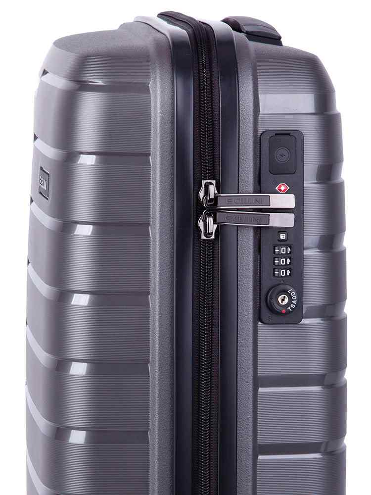 Cellini Microlite 53cm Carry - on Trolley | Charcoal - KaryKase