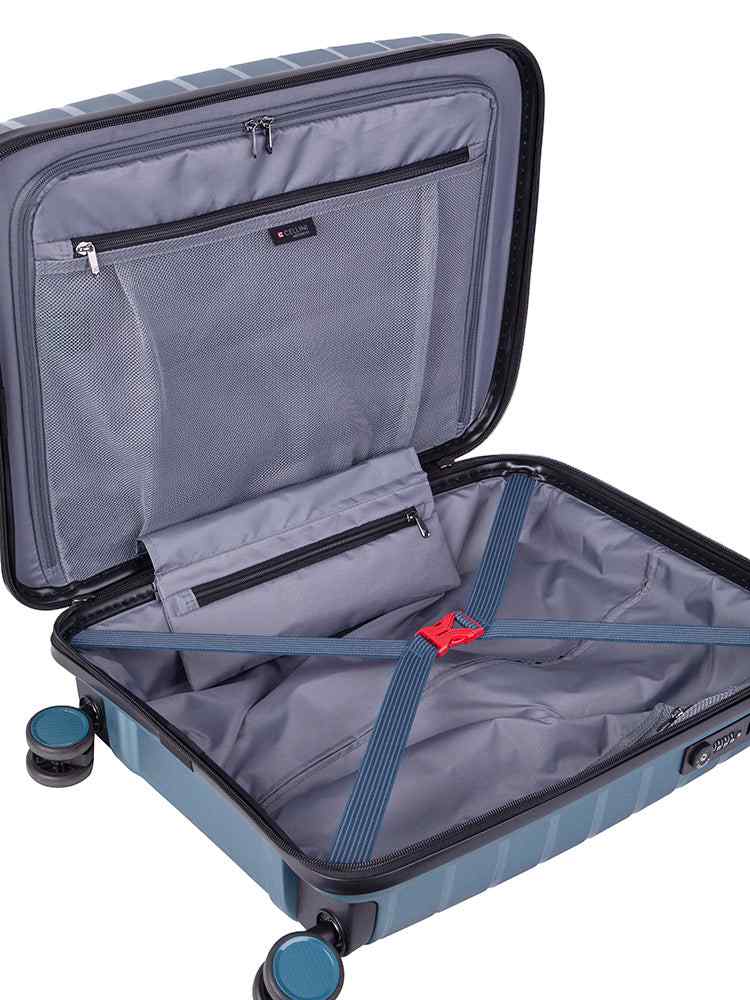 Cellini Microlite 53cm Carry - on Trolley | Electric Blue - KaryKase