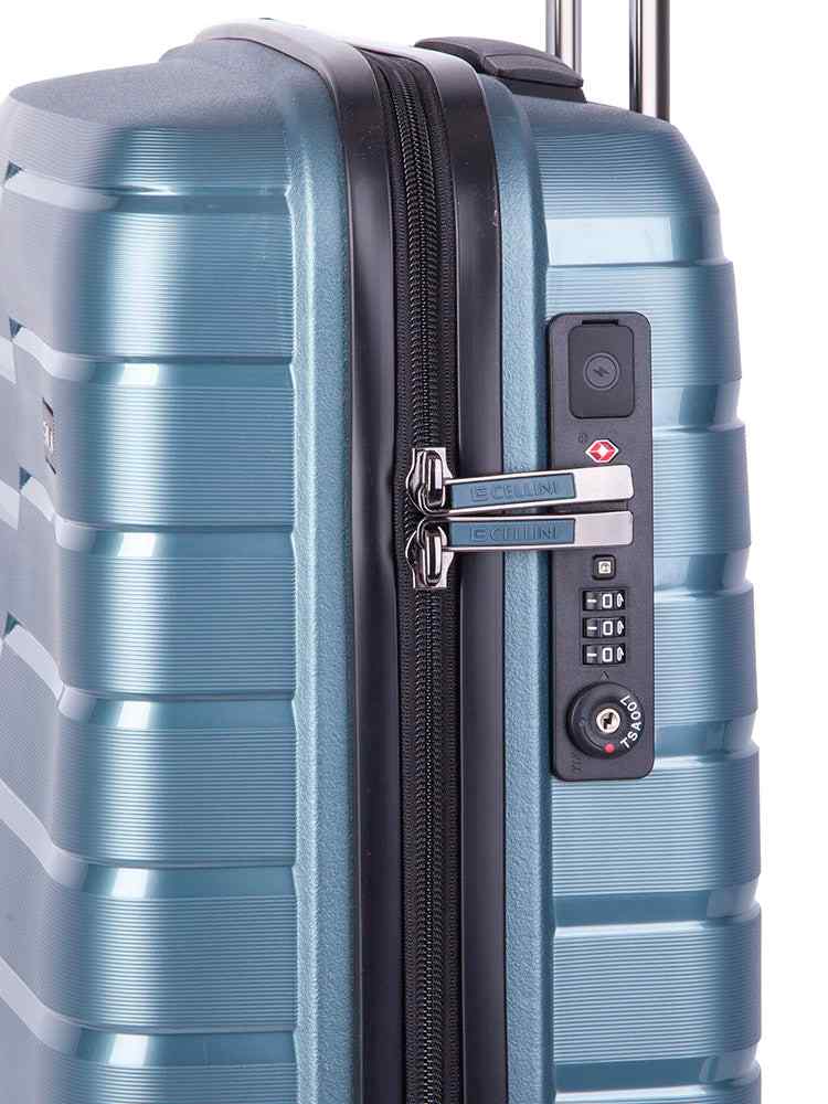 Cellini Microlite 53cm Carry - on Trolley | Electric Blue - KaryKase