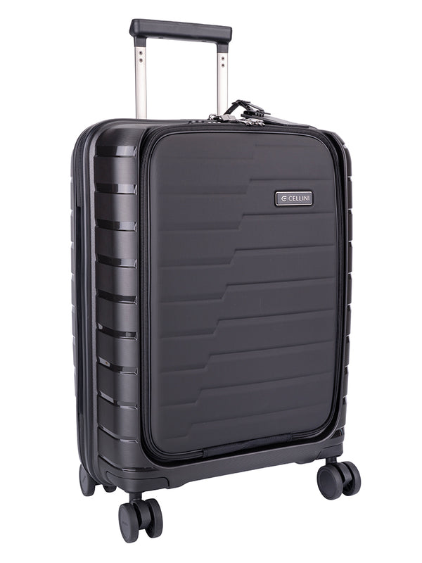Cellini Microlite Trolley Carry On Business Trolley | Black