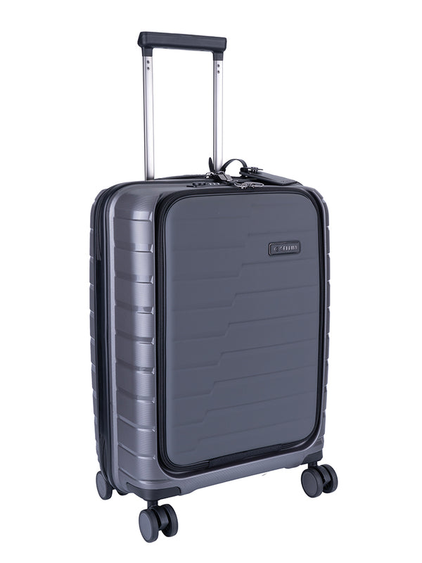 Cellini Microlite Trolley Carry On Business Trolley | Charcoal - KaryKase