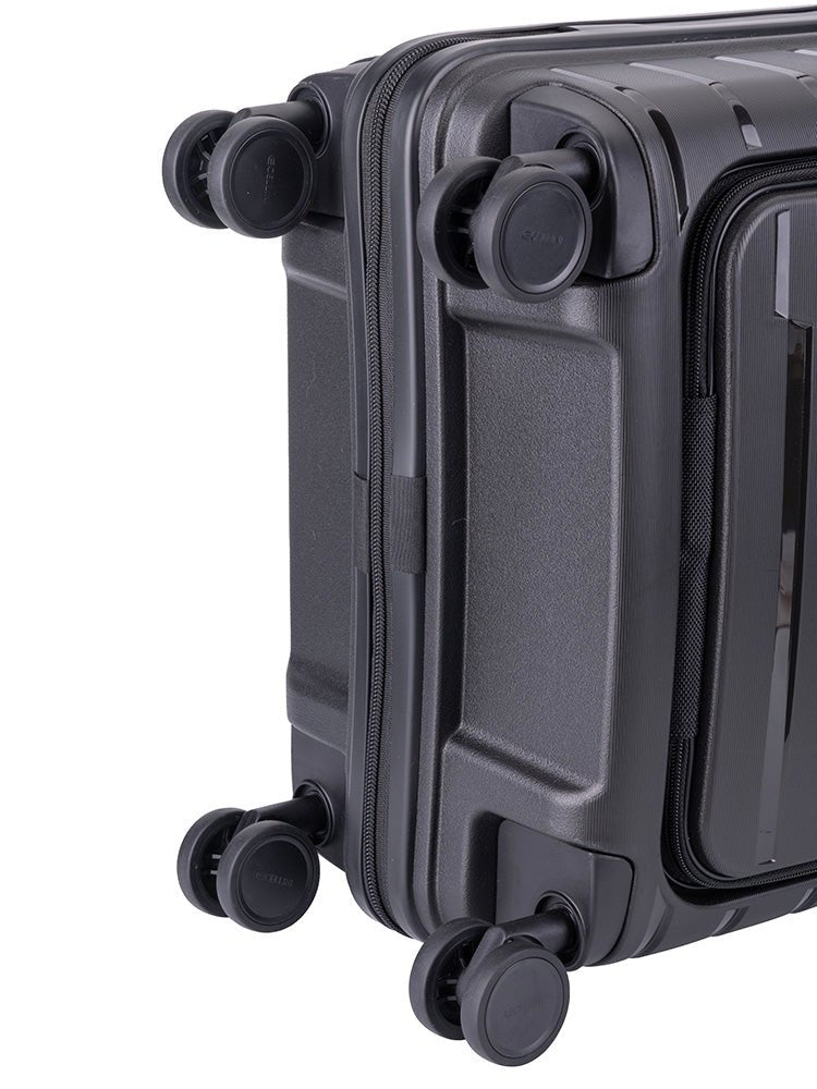 Cellini Microlite Trolley Carry On Business Case | Black - KaryKase