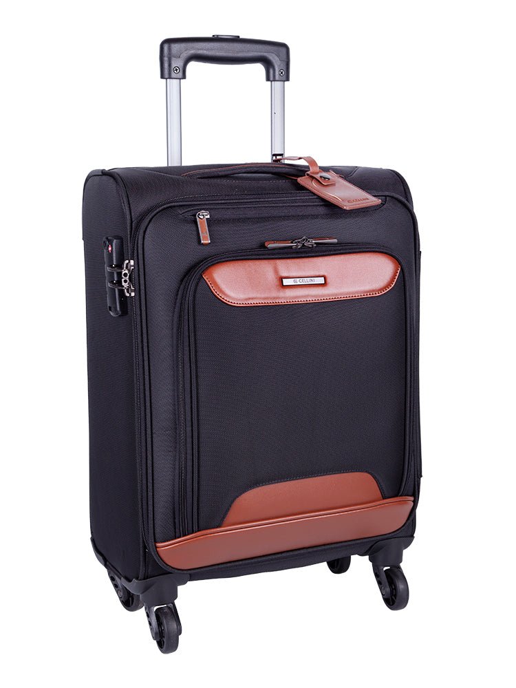 Cellini Monte Carlo 53cm Carry - on Spinner | Black - KaryKase